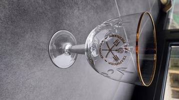 Geslepen Glas Trappist Westmalle  beschikbaar voor biedingen
