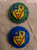 2 Belgische champagnecapsules, Ophalen of Verzenden