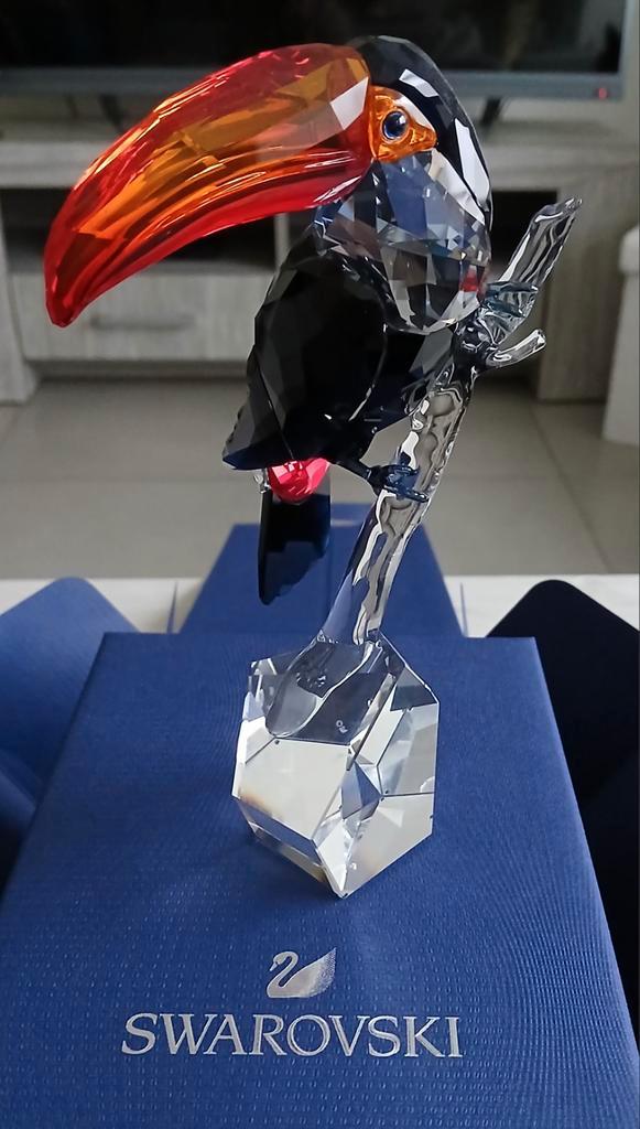 Swarovski toekan crystal paradise collectie, Verzamelen, Swarovski, Zo goed als nieuw, Ophalen of Verzenden