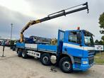 DAF CF 85.360 8x2 PLATFORM 7m35 + CRANE EFFER 165-3S + RADIO, Auto's, Vrachtwagens, Euro 5, 360 pk, Overige kleuren, Bedrijf