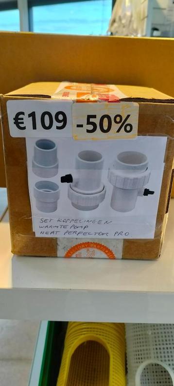 Koppelingen warmtepomp Heat Perfector PRO beschikbaar voor biedingen