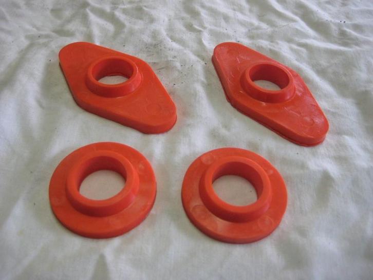 Top Washer Bush Set en polyuréthane ROUGE, Classic Mini, Autos : Pièces & Accessoires, Suspension & Châssis, Mini, Rover, Austin