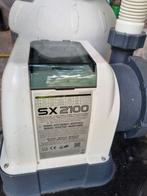 Intex zandfilterpomp  intex 6m3/h 2100SX met 2 afsluiters, Ophalen