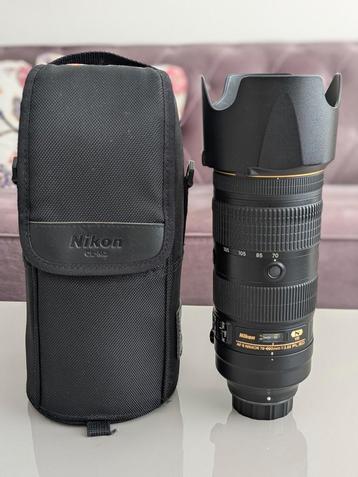 Nikon AF-S 70-200mm f/2.8E FL ED VR, Enlèvement, Comme neuf, Téléobjectif, Zoom