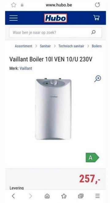 boiler sous evier