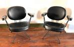 Pierre Paulin for Thonet pair of Lounge Arm Chairs, Ophalen of Verzenden, Gebruikt