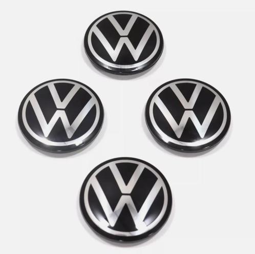 VW Golf 8 GTI, GTD, GTE Naafdoppen 66mm set van 4 stuks, Auto diversen, Wieldoppen, Verzenden
