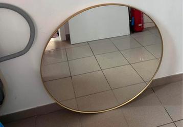 LINDBYN spiegel goudkleurig 80 cm (ikea) beschikbaar voor biedingen