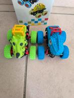 speelgoedautoset van 2 monstertruck dinosaurusauto's baby, Ophalen of Verzenden, Nieuw
