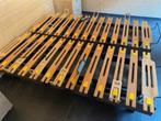 Sommier sur verins hydrauliques 200x160, Ophalen, Tweepersoons, Zo goed als nieuw, Bedbodem