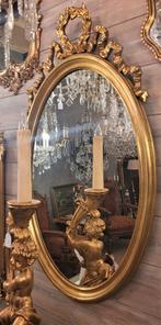 Ovalen spiegel Louis XVI, Antiquités & Art, Antiquités | Miroirs, Enlèvement