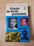 Karl Ploetz - Kalender der wereldgeschiedenis, Boeken, Geschiedenis | Nationaal, Ophalen of Verzenden, Zo goed als nieuw