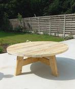 Ronde rechthoekige en vierkante tuintafels balken sloophout, Tuin en Terras, Verzenden, Nieuw, Balken