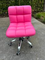 Roze bureaustoel, Huis en Inrichting, Bureaustoelen, Gebruikt, Ophalen of Verzenden, Bureaustoel, Roze