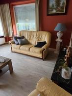 Driezit en eenzit leder, Huis en Inrichting, Ophalen