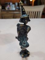 bronzen clowntje 15 cm hoog, Ophalen