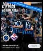 Ticket Club Brugge-Fiorentina, Tickets en Kaartjes, Sport | Voetbal