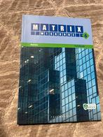 Matrices Matrix Wiskunde 6 Doorstroom, Boeken, Ophalen of Verzenden