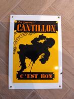 La Gueuze brouwerij Cantillon reclamebord emaille, Ophalen