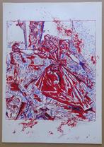YSBRANT / DE ZWARTE PANTER / KLEURZEEFDRUK / 63x44cm / SIG, Antiek en Kunst, Kunst | Litho's en Zeefdrukken, Ophalen of Verzenden