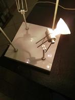 lustre moderne 4 spots, Ophalen of Verzenden, Zo goed als nieuw, Metaal of Aluminium, Led