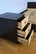 Eénpersoonsbed, Huis en Inrichting, Slaapkamer | Bedden, Ophalen, 90 cm, Zo goed als nieuw, 200 cm