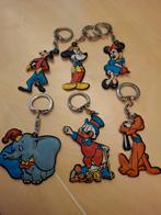 Lot vintage plastic sleutelhanger Walt Disney Mickey Minnie, Ophalen of Verzenden, Overige figuren, Gebruikt, Overige typen