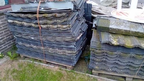 Dakpanplaten Dakpannen Dakpanplaat  dakplaten, Doe-het-zelf en Bouw, Dakpannen en Dakbedekking, Gebruikt, Dakpannen, Metaal, Grijs