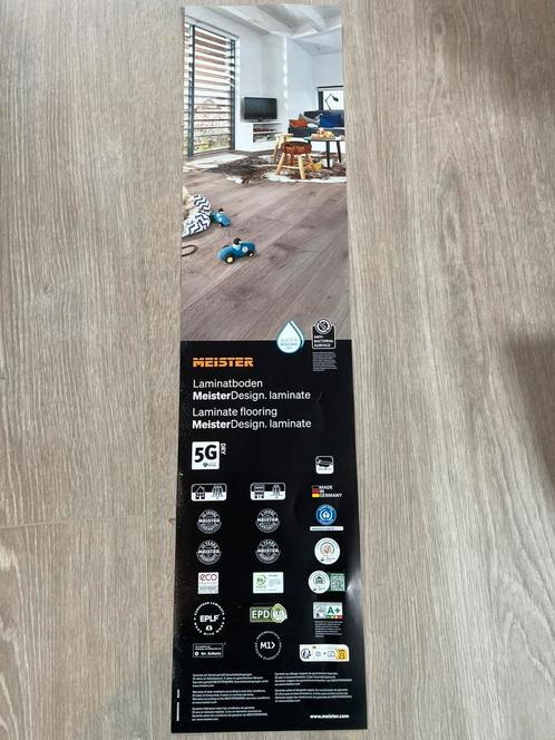 Meister laminaat 12m2, Doe-het-zelf en Bouw, Vloerdelen en Plavuizen, Nieuw, Laminaat, Ophalen