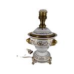Parijs porselein gemonteerd als 19e eeuwse lamp, Ophalen of Verzenden