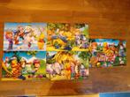 Clementoni puzzels Winnie the Pooh 5x20 stukjes, Ophalen of Verzenden, 10 tot 50 stukjes, Gebruikt, 2 tot 4 jaar