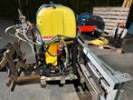 Sproeimachine minitractor, Ophalen