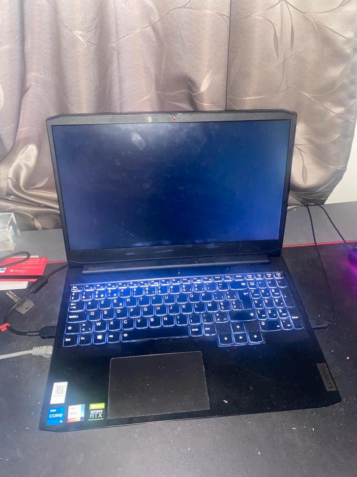 Lenovo krachtige gaming Laptop, Computers en Software, Windows Laptops, Zo goed als nieuw, 15 inch, SSD, 16 GB, Azerty, Met videokaart