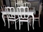Tafel met stoelen, 50 tot 100 cm, 100 tot 150 cm, Gebruikt, Rechthoekig