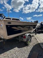 Visboot polarkraft, Watersport en Boten, Motorboten en Motorjachten, Benzine, Buitenboordmotor, Ophalen of Verzenden, Zo goed als nieuw