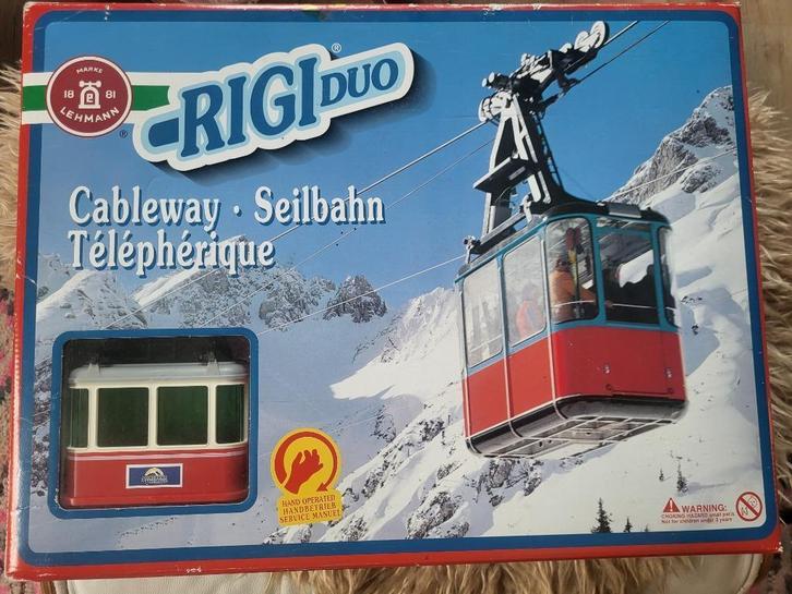 Rigi duo kabelbaan / skilift LEHMANN, Antiek en Kunst, Antiek | Speelgoed, Ophalen of Verzenden