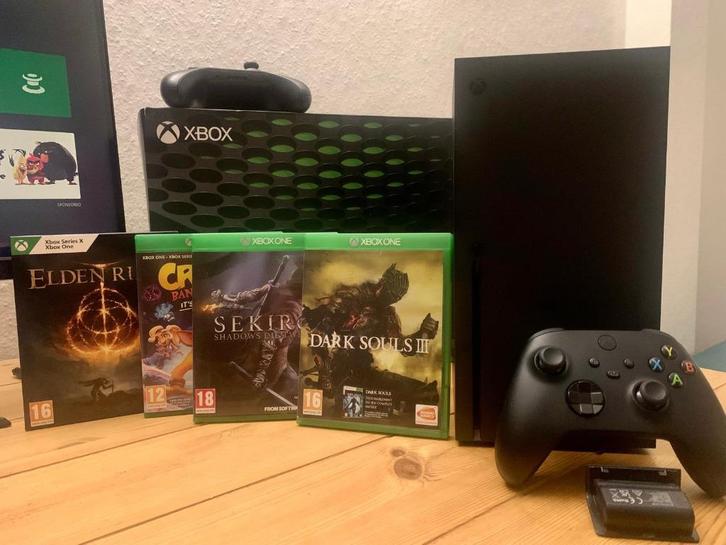 XBOX-SERIE X | 2 CONTROLLERS | GOTY GAMES, Games en Spelcomputers, Spelcomputers | Xbox Series X en S, Zo goed als nieuw, Xbox Series X