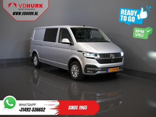 Volkswagen Transporter T6.1 2.0 TDI 150 pk DSG Aut. L2 DC Du, Auto's, Bestelwagens en Lichte vracht, Bedrijf, ABS, Adaptive Cruise Control