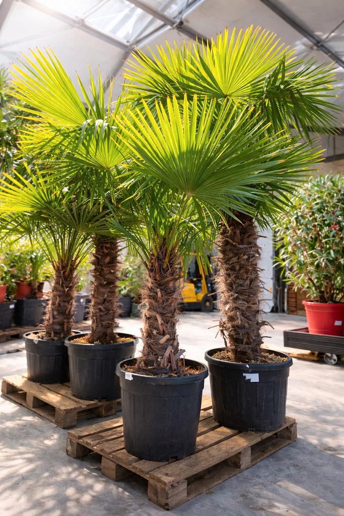 Winterharde palmbomen - op voorraad, Jardin & Terrasse, Plantes | Arbres, Enlèvement