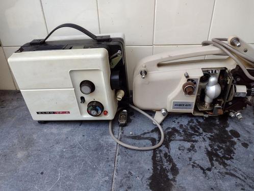 Twee filmprojectors 8mm, Verzamelen, Foto-apparatuur en Filmapparatuur, Ophalen of Verzenden