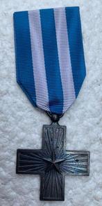 Medaille, Italie WOI War Merite Cross, Victor Emmanuel III, Ophalen of Verzenden, Landmacht, Lintje, Medaille of Wings