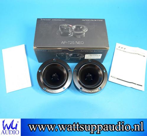 Deaf Bonce Apocalypse AP-T25 NEO Tweeter set van 2, Auto diversen, Autospeakers, Nieuw, Ophalen of Verzenden
