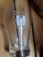 Oud bierglas HUL, Verzamelen, Ophalen of Verzenden, Bierglas