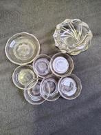 Val Saint Lambert asbak en onderleggers, Antiek en Kunst, Ophalen of Verzenden