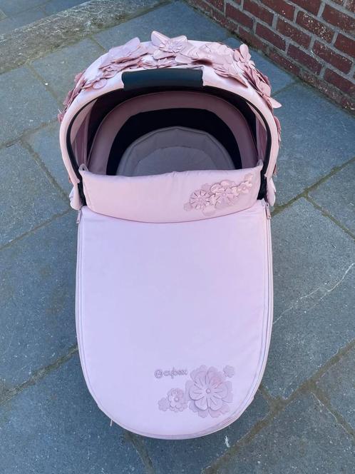 Cybex Priam simply flowers pink draagwieg, Kinderen en Baby's, Kinderwagens en Combinaties, Gebruikt, Kinderwagen, Overige merken