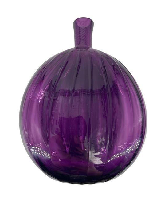 Vase en Verre Mauve Pairpoint Vintage, Antiquités & Art, Antiquités | Verre & Cristal, Enlèvement ou Envoi