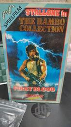 Vhs film Sylvester Stallone Rambo first blood, Ophalen of Verzenden, Zo goed als nieuw
