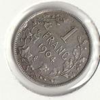 1 franc zilver 1904 Leopold 2 A++++ Prachtexemplaar, Postzegels en Munten, Munten | België, Zilver, Ophalen of Verzenden, Zilver