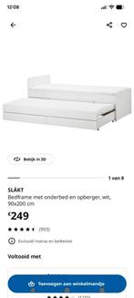 Nieuw bed, Ophalen