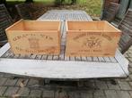 2 caisses à vin 6 bouteilles - 1985 et 2001, Maison & Meubles, Enlèvement, Utilisé